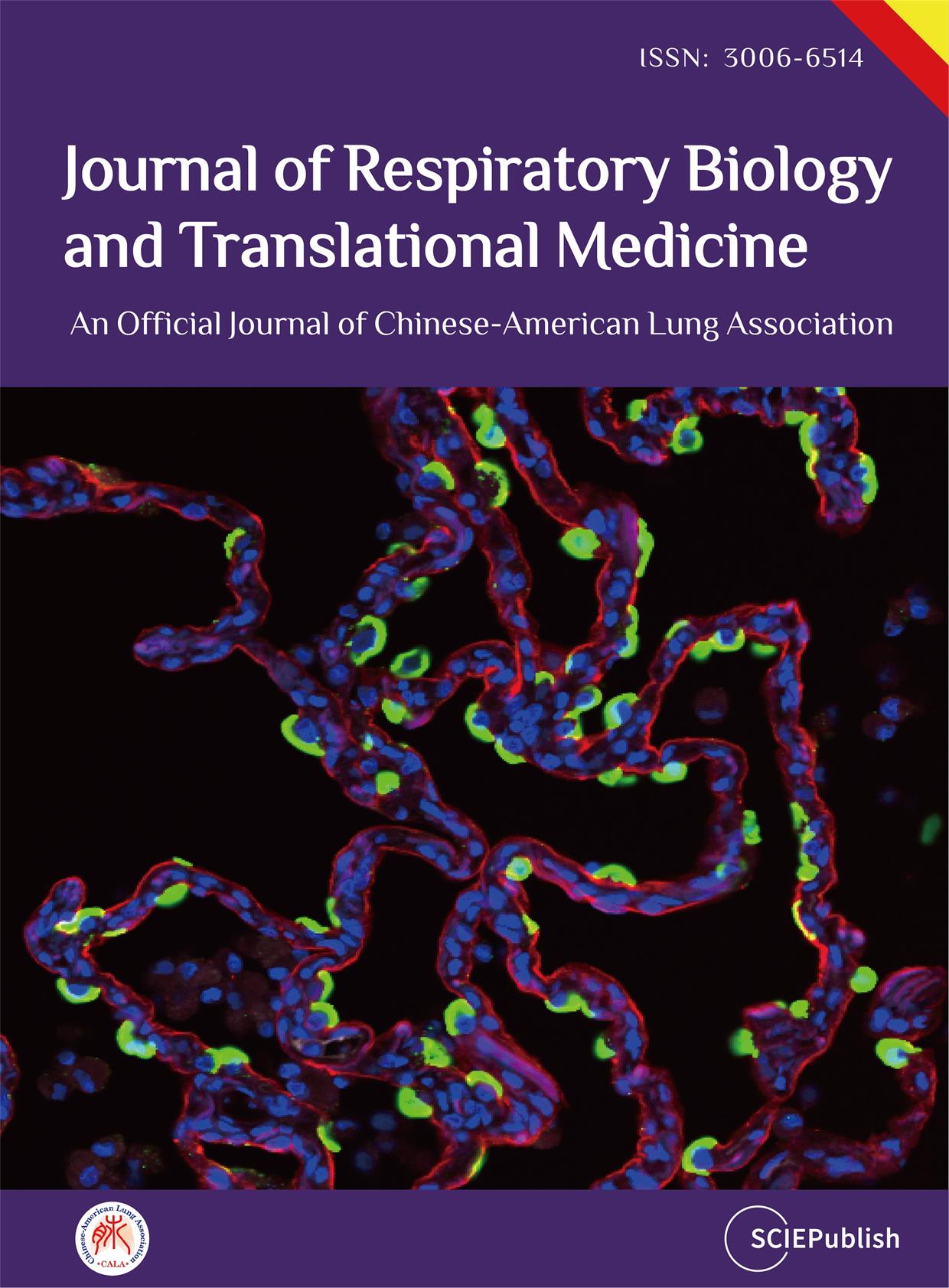 Journal of Respiratory Biology and Translational Medicine 