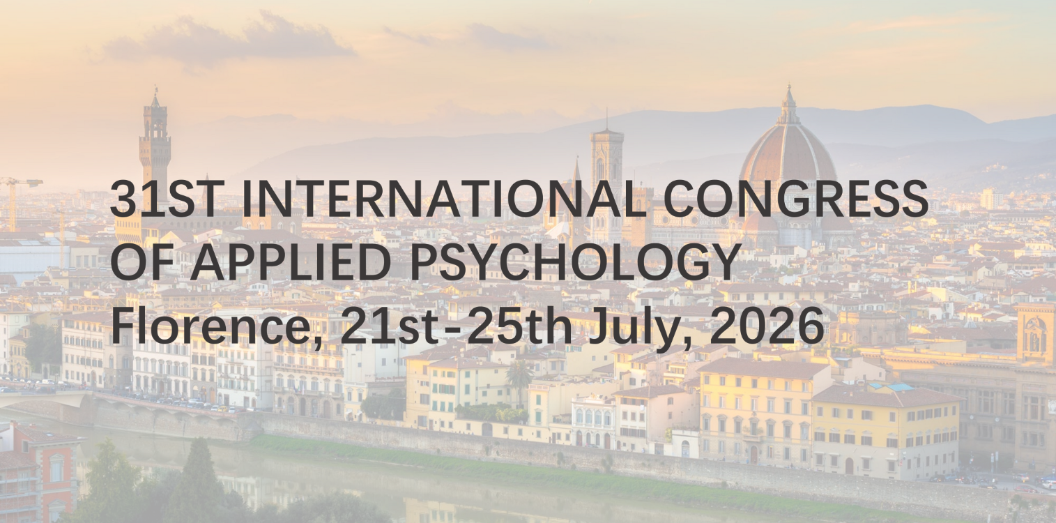 31st International Congress of Applied Psychology - ICAP 2026