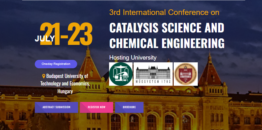 3rd International Conference on Catalysis Science and Chemical Engineering