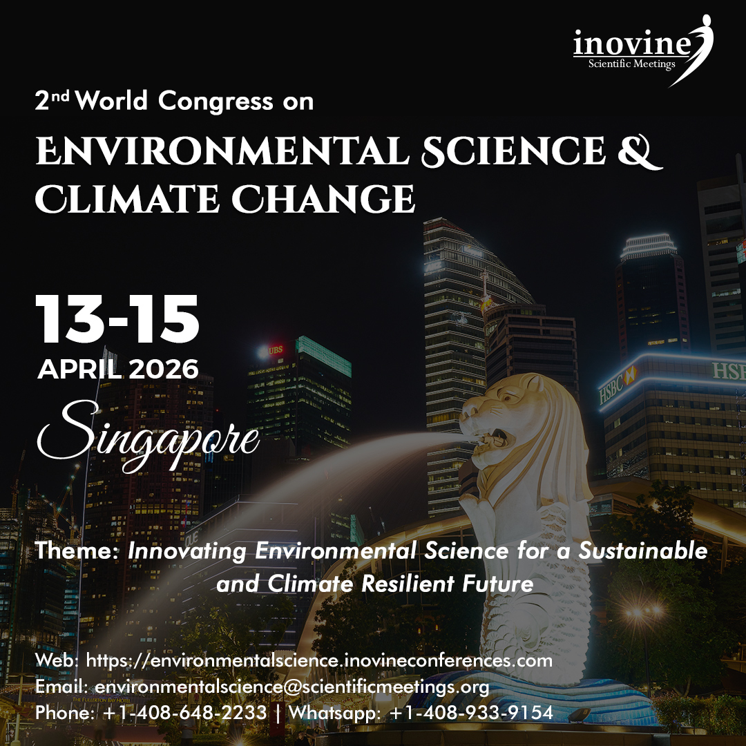 2nd World Congress on Environmental Science & Climate Change 2026