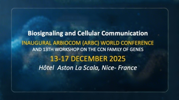 The Inaugural ARBIOCOM and 13th CCN Workshop World Conference