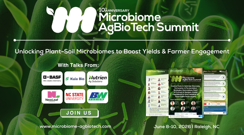 10th Microbiome AgBioTech Summit