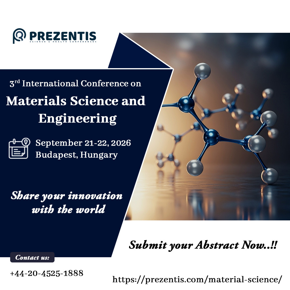 3rd International Conference on Material Science and Engineering