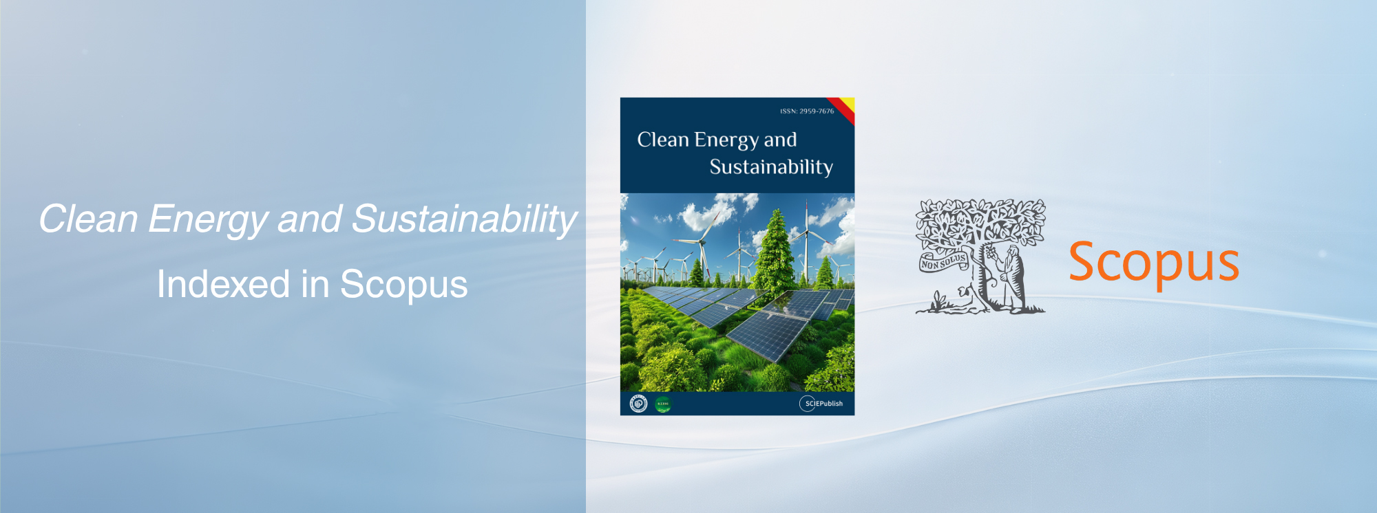 Clean Energy and Sustainability Officially Indexed