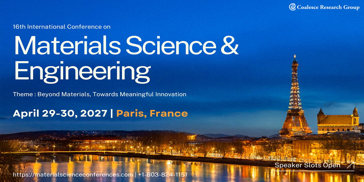  Material science 2027 